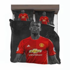 Man United Sports Player Paul Pogba Bedding Set 1