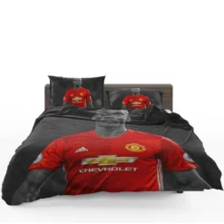 Man United Sports Player Paul Pogba Bedding Set