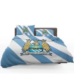 Manchester City FC Excellent Football Club Bedding Set