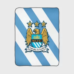 Manchester City FC Excellent Football Club Fleece Blanket 1