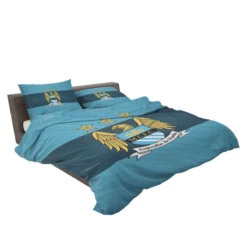 Manchester City FC Exciting Soccer Club Bedding Set 2