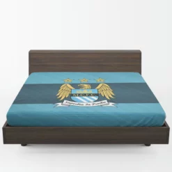 Manchester City FC Exciting Soccer Club Fitted Sheet 1