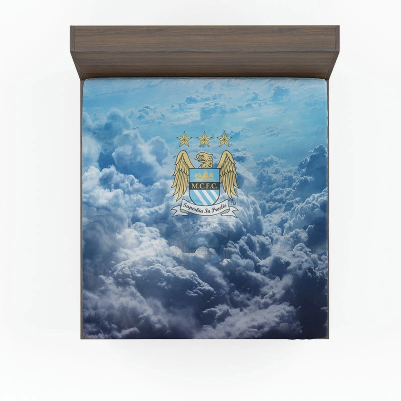 Manchester City FC Football Club Fitted Sheet