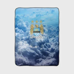 Manchester City FC Football Club Fleece Blanket 1