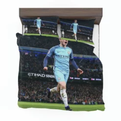 Manchester City Football Player Kevin De Bruyne Bedding Set 1