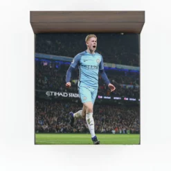 Manchester City Football Player Kevin De Bruyne Fitted Sheet