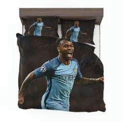 Manchester City Football Player Raheem Sterling Bedding Set 1