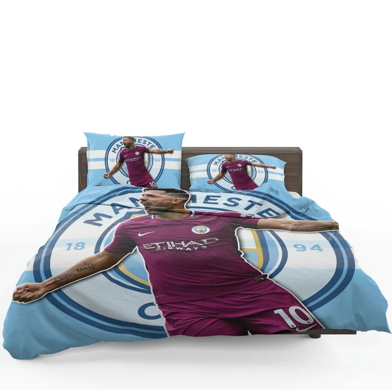 Manchester City  Sergio Aguero Bedding Set