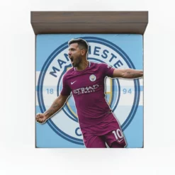 Manchester City  Sergio Aguero Fitted Sheet