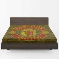 Manchester United Awarded Football Team Fitted Sheet 1