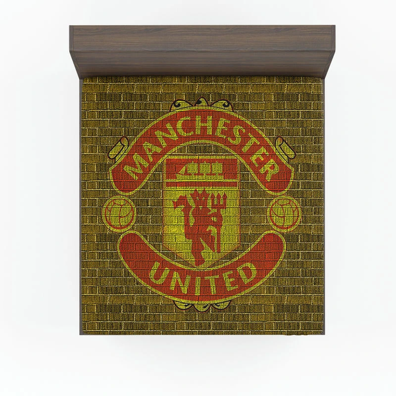 Manchester United Awarded Football Team Fitted Sheet