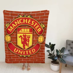 Manchester United FC Active Football Club Fleece Blanket