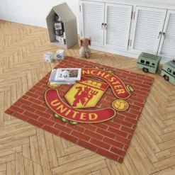 Manchester United FC Active Football Club Rug 1