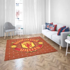 Manchester United FC Active Football Club Rug 2