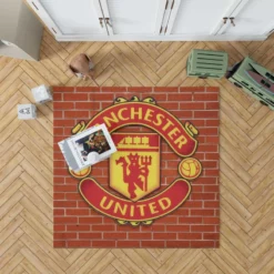 Manchester United FC Active Football Club Rug