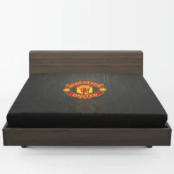 Manchester United FC Energetic Football Player Fitted Sheet 1