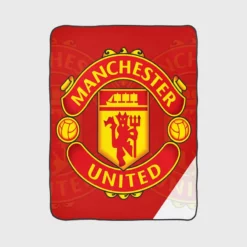 Manchester United FC FIFA Club World Cup Team Fleece Blanket 1