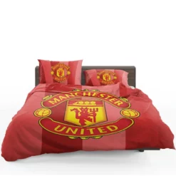 Manchester United FC Premier League Football Club Bedding Set
