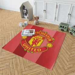 Manchester United FC Premier League Football Club Rug 1