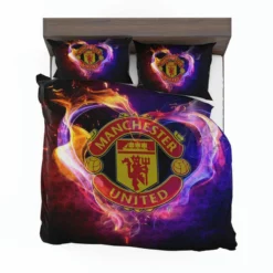 Manchester United FC Premier League UK Football Club Bedding Set 1