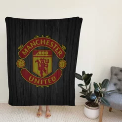 Manchester United FC Sensational Soccer Club Fleece Blanket