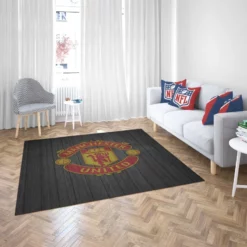 Manchester United FC Sensational Soccer Club Rug 2