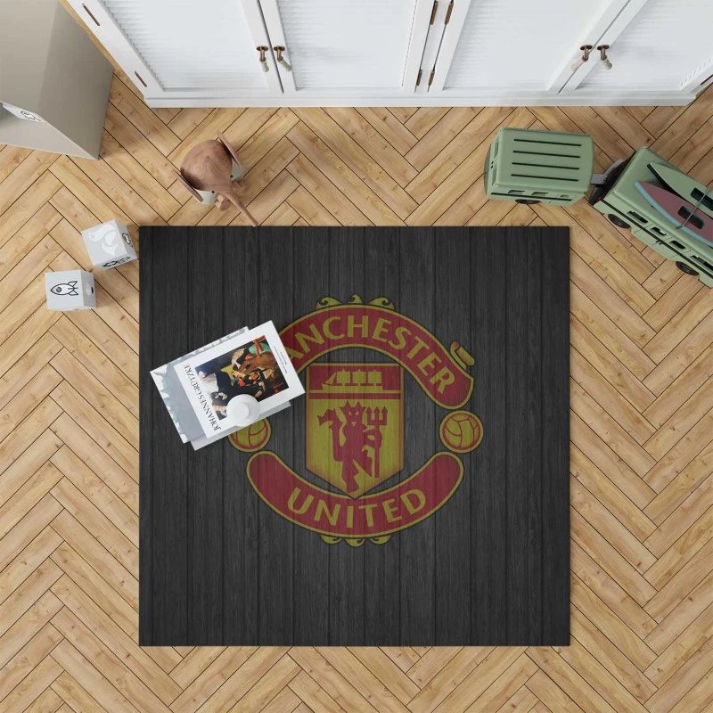 Manchester United FC Sensational Soccer Club Rug