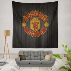 Manchester United FC Sensational Soccer Club Tapestry