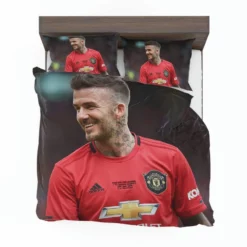 Manchester United Player David Beckham Bedding Set 1