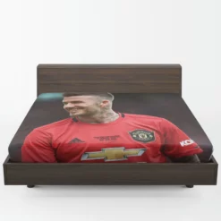 Manchester United Player David Beckham Fitted Sheet 1