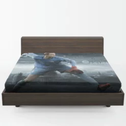 Manuel Neuer Powerful German Football Player Fitted Sheet 1