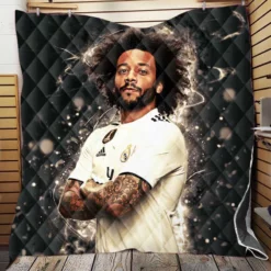 Marcelo  Copa del Rey Real Madrid Quilt Blanket