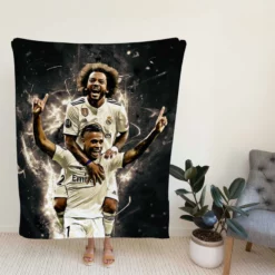 Marcelo & Mariano  Real Madrid Fleece Blanket