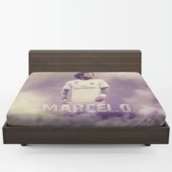 Marcelo Vieira Brazil Sports Player Fitted Sheet 1