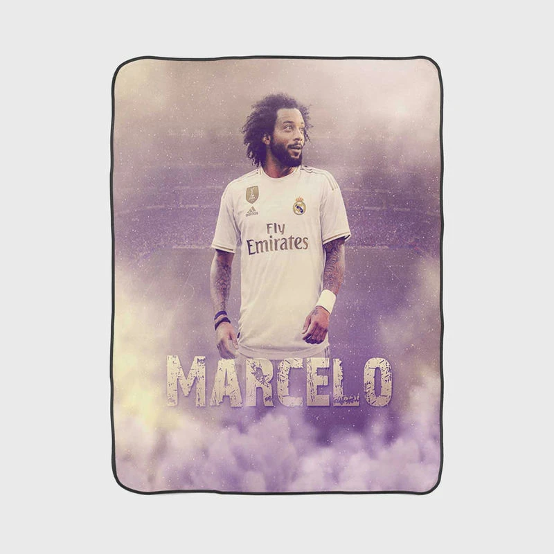 Marcelo Vieira Brazil Sports Player Fleece Blanket 1