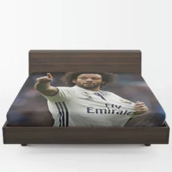 Marcelo Vieira European Cup Football Player Fitted Sheet 1