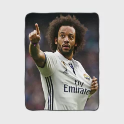 Marcelo Vieira European Cup Football Player Fleece Blanket 1