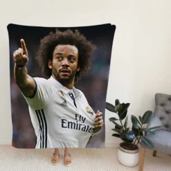 Marcelo Vieira European Cup Football Player Fleece Blanket