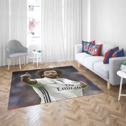 Marcelo Vieira European Cup Football Player Rug 2