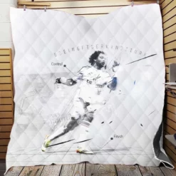 Marcelo Vieira Rapid Football Player Quilt Blanket