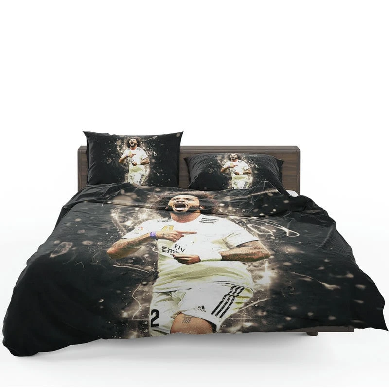 Marcelo Vieira Real Madrid Sports Player Bedding Set