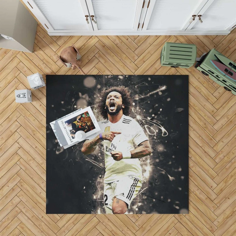 Marcelo Vieira Real Madrid Sports Player Rug
