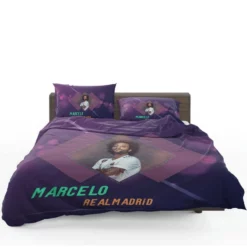 Marcelo Vieira da Silva Junior Footballer Player Bedding Set