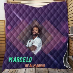 Marcelo Vieira da Silva Junior Footballer Player Quilt Blanket