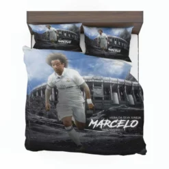 Marcelo Vieira da Silva Junior La Liga Soccer Player Bedding Set 1