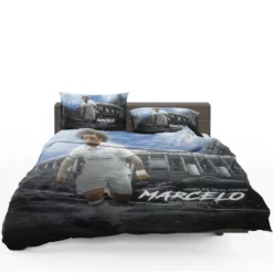 Marcelo Vieira da Silva Junior La Liga Soccer Player Bedding Set