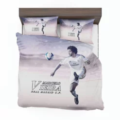 Marcelo Vieira da Silva Junior Soccer Player Bedding Set 1