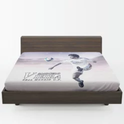 Marcelo Vieira da Silva Junior Soccer Player Fitted Sheet 1