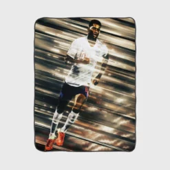 Marcus Rashford English Football Player Fleece Blanket 1