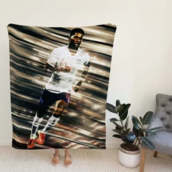 Marcus Rashford English Football Player Fleece Blanket